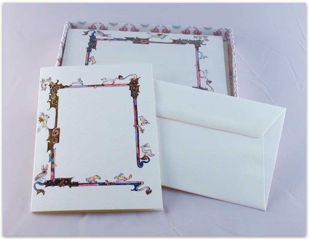 biglietto grande a libro serie rusticus decorazione con cornice