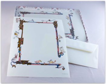 Carta Da Lettere Rusticus Decorazione Cornice