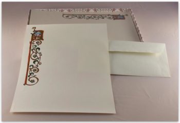 Carta Da Lettere Fabriano Decorazione Segnalibro