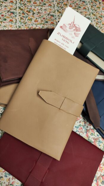 Quaderno In Pelle Con Copertina Estraibile