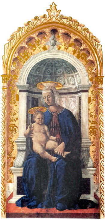 Biglietto Piero Della Francesca, Polittico Di S.Antonio (part.)