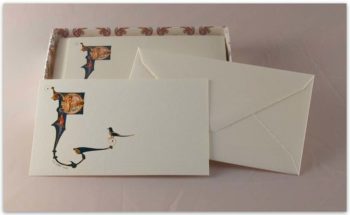 Biglietti Singoli Carta Fedrigoni Decorazione Benozzo Gozzoli