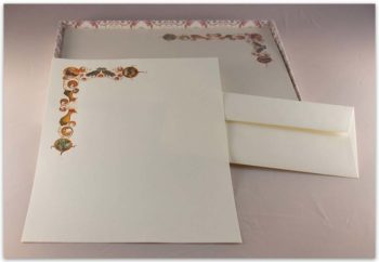 Carta Da Lettere Fedrigoni Decorazione 3 Natività