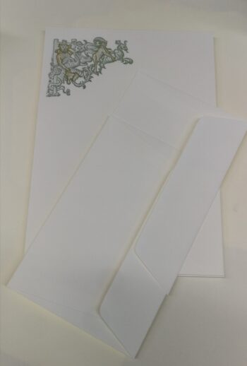 Carta Da Lettere Rusticus Decorazione Allegoria