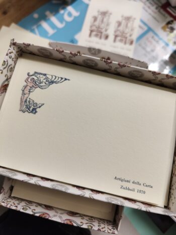 Biglietti Singoli Carta Tintoretto Decorazione Liberty