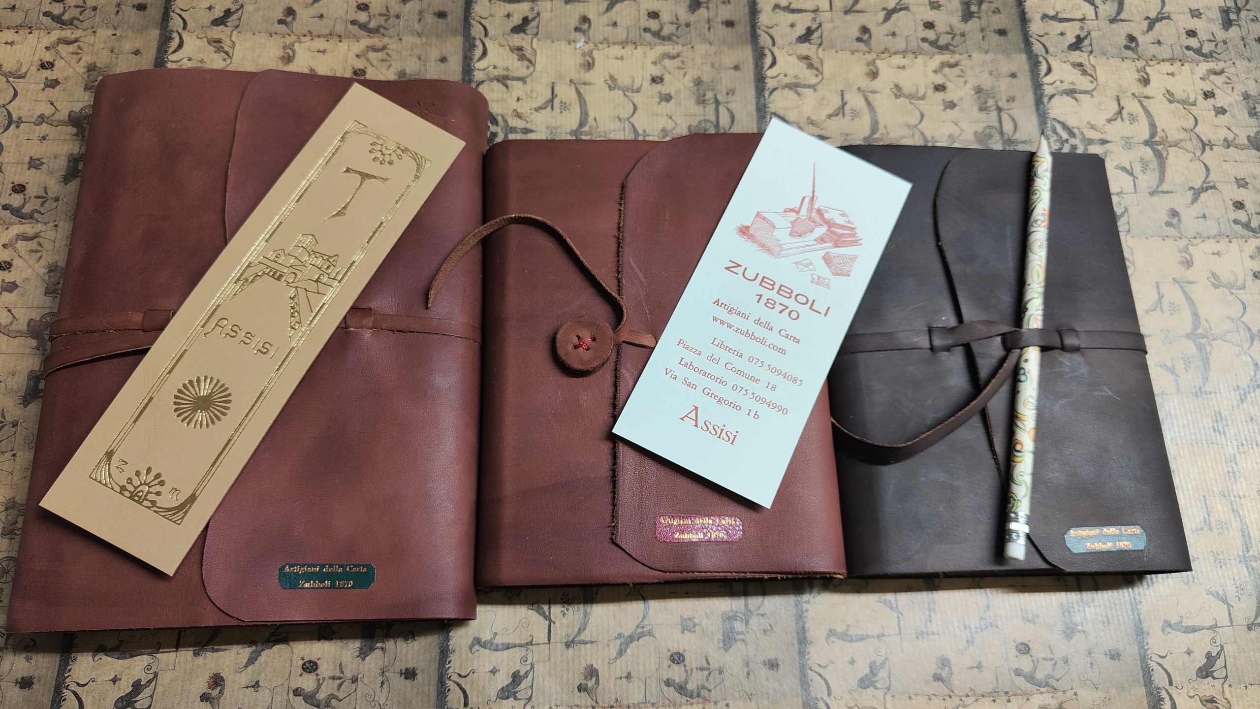 Quaderni pregiati in pelle