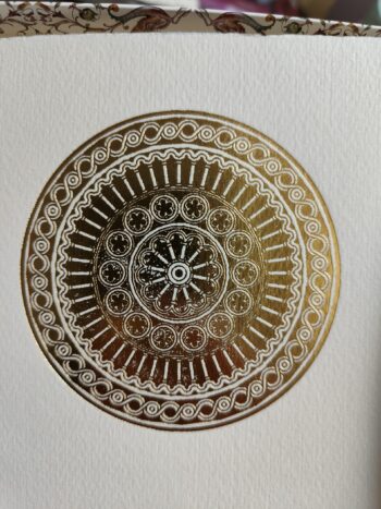 Biglietti Pregiati Rosone San Francesco Oro A Caldo